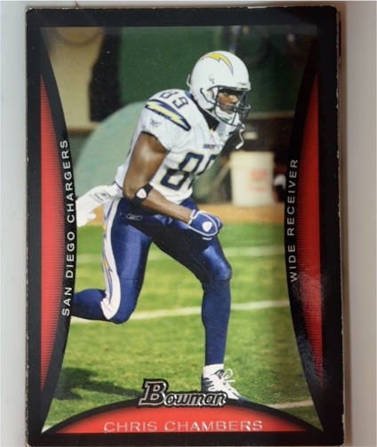 2008 Bowman #82 Chris Chambers — front