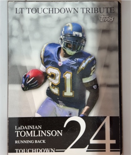 2007 Topps LT Touchdown Tribute #24 LaDainian Tomlinson — front