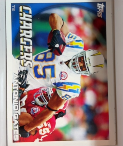 2010 Topps #380 Antonio Gates — front