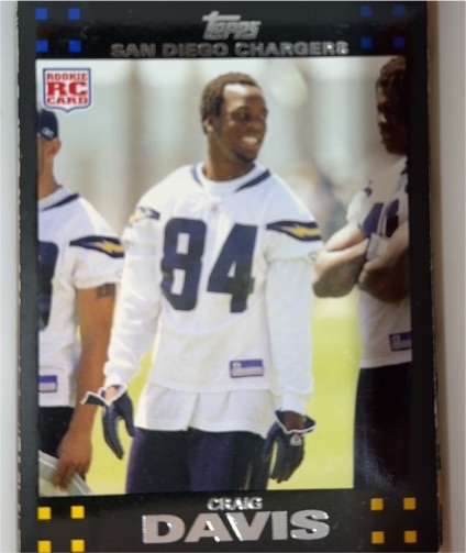 2007 Topps #327 Craig Davis — front