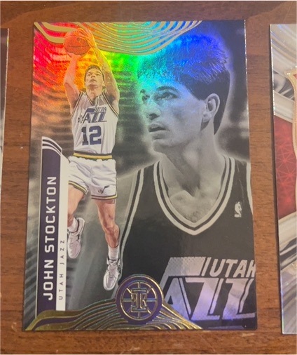 2021-22 Panini Illusions #139 John Stockton — front