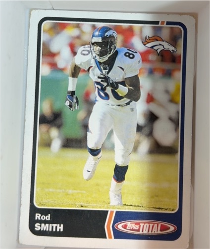 2003 Topps Total #11 Rod Smith — front