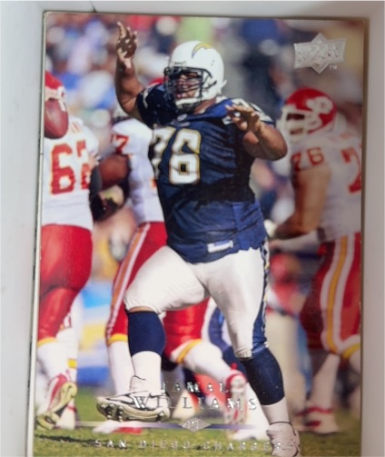 2008 Upper Deck #160 Jamal Williams — front