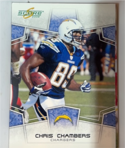 2008 Score #263 Chris Chambers — front