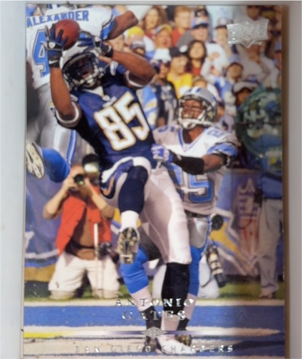 2008 Upper Deck #155 Antonio Gates — front