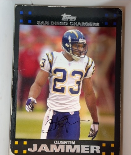 2007 Topps #23 Quentin Jammer — front