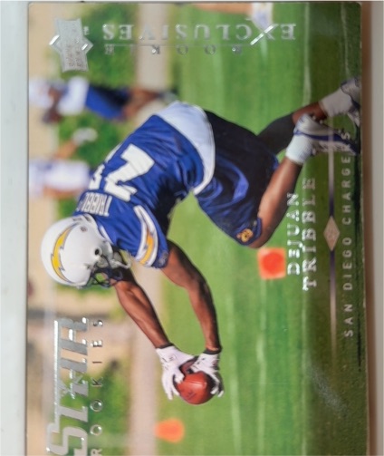 2008 Upper Deck Rookie Exclusives #RE63 DeJuan Tribble — front