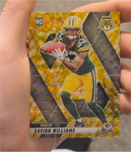 2025 Panini Mosaic #303 Savion Williams — front