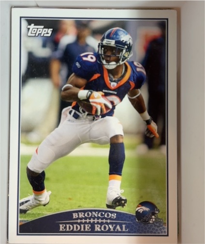 2009 Topps #249 Eddie Royal — front