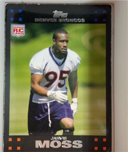 2007 Topps #354 Jarvis Moss — front
