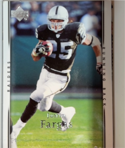 2007 Upper Deck #138 Justin Fargas — front