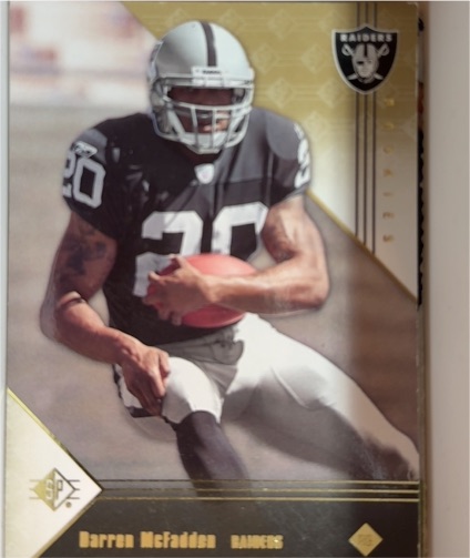 2008 SP Rookie Edition #115 Darren McFadden — front