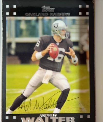 2007 Topps #32 Andrew Walter — front
