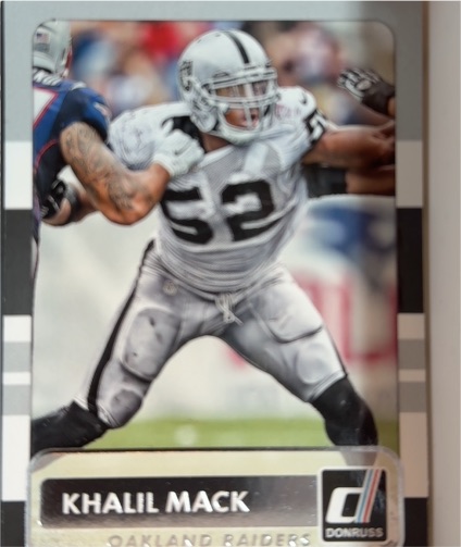2015 Donruss #151 Khalil Mack — front