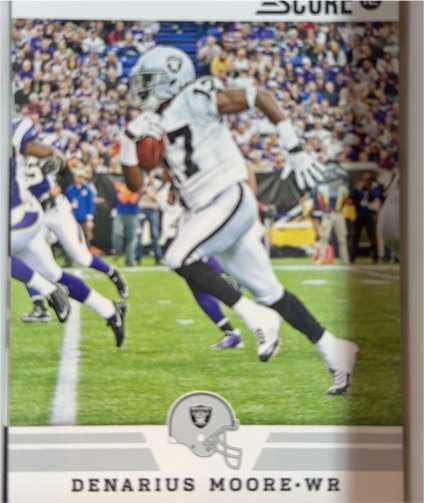 2012 Score #237 Denarius Moore — front