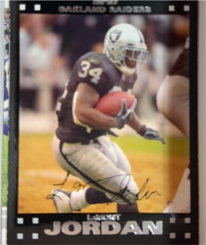 2007 Topps #92 LaMont Jordan — front