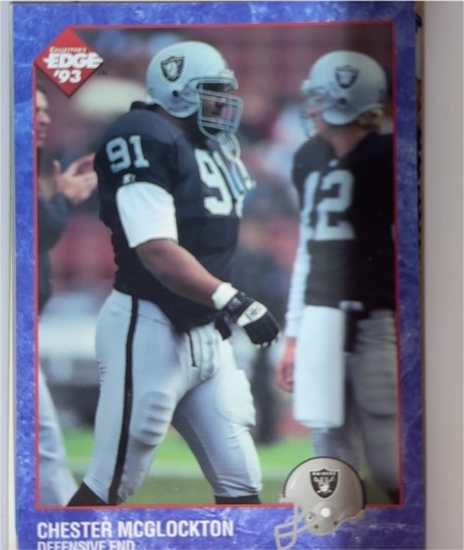 1993 Collector's Edge #44 Chester McGlockton — front