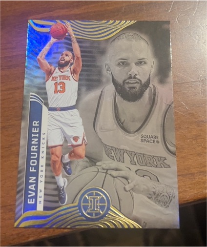 2021-22 Panini Illusions #11 Evan Fournier — front