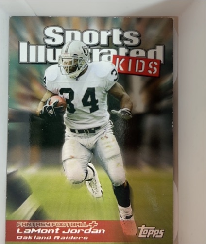 2006 Topps Total Sports Illustrated for Kids #SI13 LaMont Jordan — front