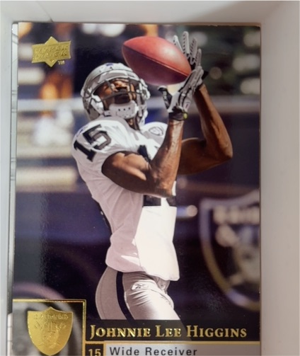 2009 Upper Deck #138 Johnnie Lee Higgins — front
