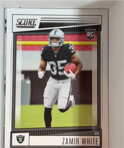 2022 Panini Score #336 Zamir White — front