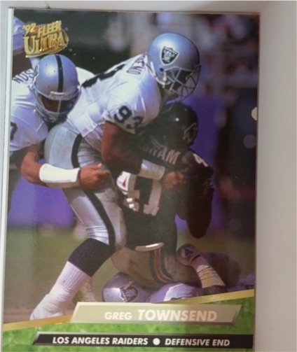 1992 Fleer Ultra #200 Greg Townsend — front