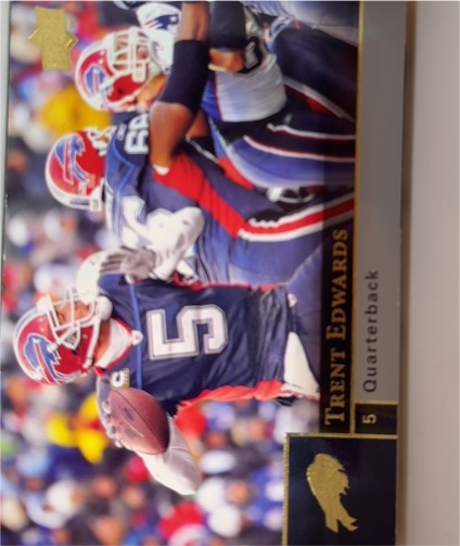2009 Upper Deck #25 Trent Edwards — front