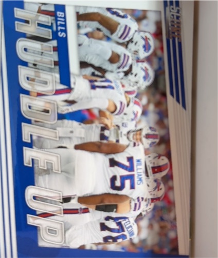 2022 Score #HU-BUF Buffalo Bills Huddle Up — front