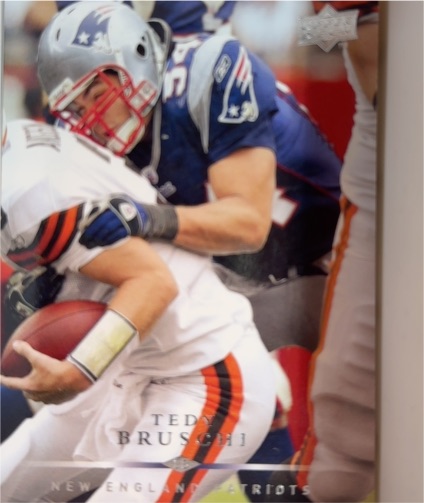 2008 Upper Deck #115 Tedy Bruschi — front