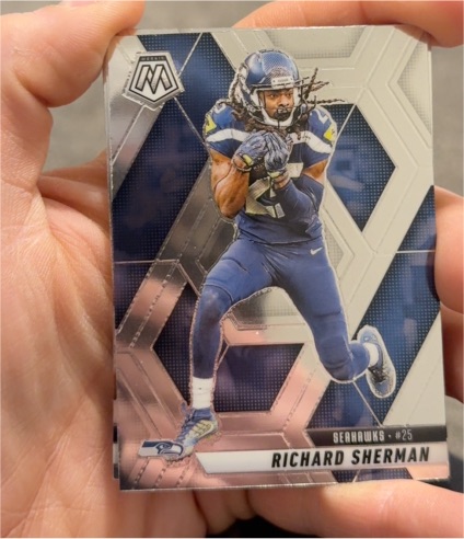 2025 Panini Mosaic #25 Richard Sherman — front