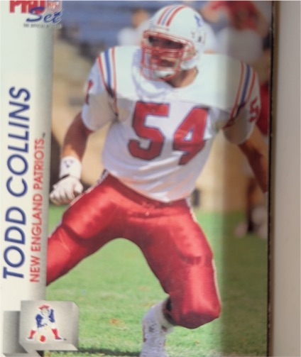1992 Pro Set #575 Todd Collins — front