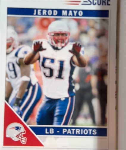 2011 Score #174 Jerod Mayo — front