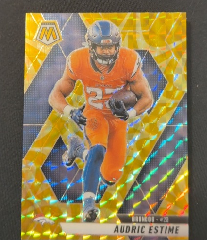 2025 Panini Mosaic #208 Audric Estime — front