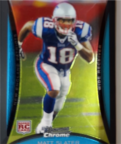 2008 Bowman Chrome #162 Matt Slater — front
