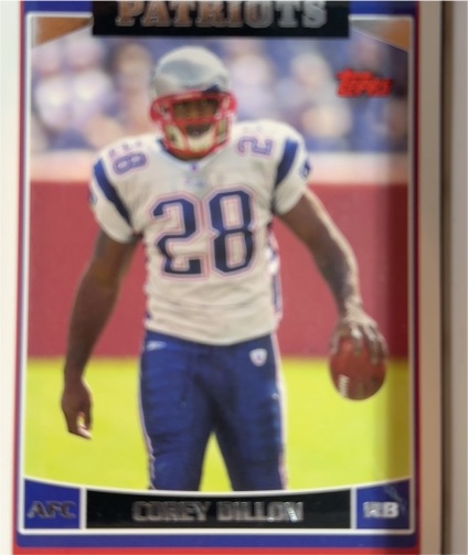 2006 Topps #115 Corey Dillon — front