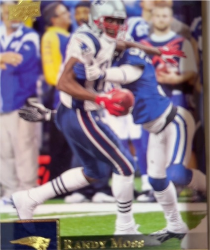 2009 Upper Deck #118 Randy Moss New England Patriots — front
