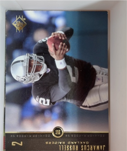 2005 Topps #2 Jamarcus Russell — front