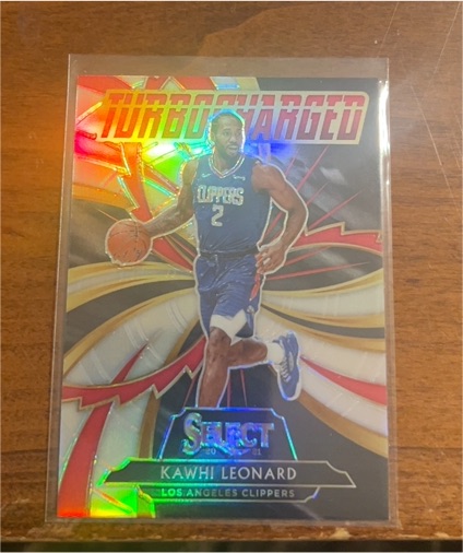 2020 Panini Select Turbocharged Kawhi Leonard — front