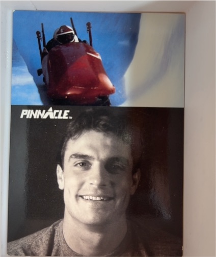1991 Pinnacle Bobsleigh Card — front