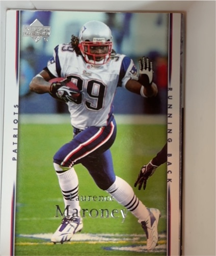 2007 Upper Deck #112 Laurence Maroney — front