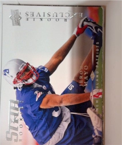 2008 Upper Deck Rookie Exclusives #RE75 Jerod Mayo — front