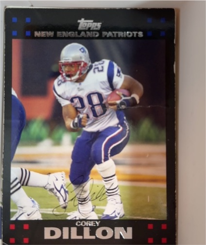 2007 Topps #83 Corey Dillon — front