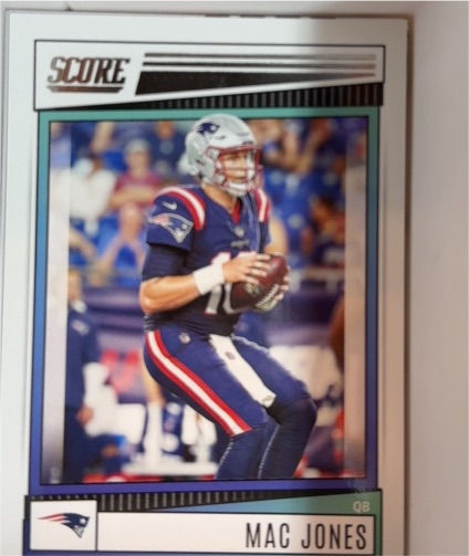 2022 Panini Score #284 Mac Jones — front