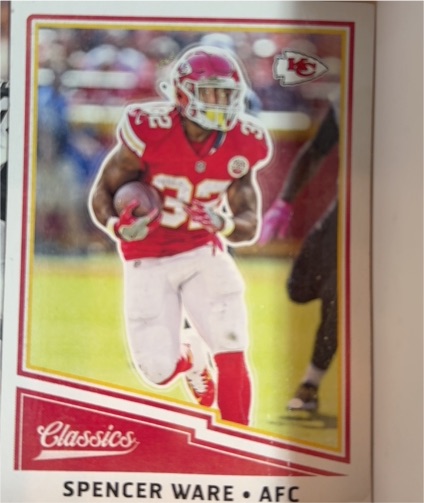 2017 Panini Classics #62 Spencer Ware — front