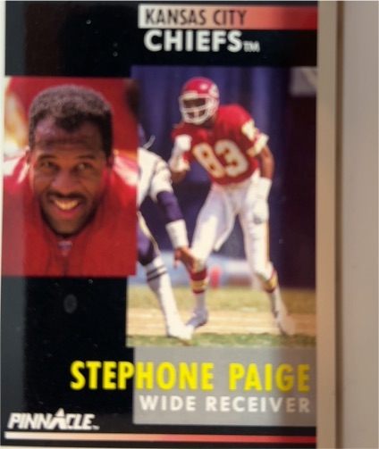 1991 Pinnacle #108 Stephone Paige — front