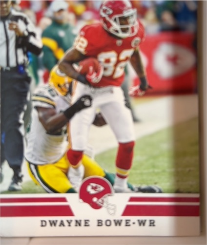 2012 Score #246 Dwayne Bowe — front