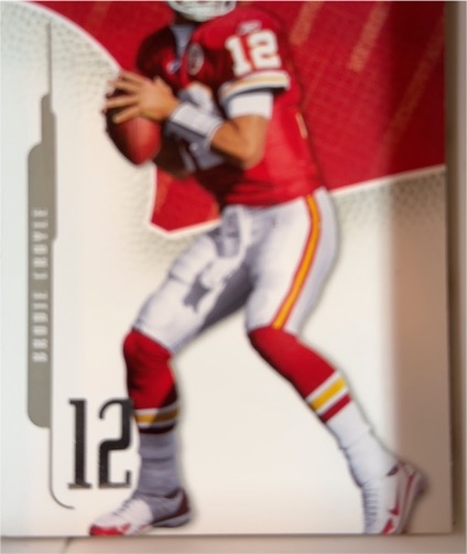 2008 SP Authentic #40 Brodie Croyle — front