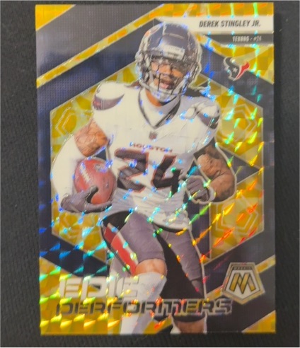 2023 Panini Mosaic Epic Performers #EP-6 Derek Stingley Jr. — front