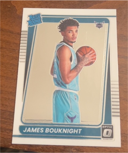 2021-22 Panini Donruss Optic #151 James Bouknight — front
