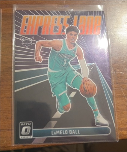 2023-24 Panini Donruss Optic #6 LaMelo Ball Express Lane — front